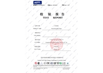 Wooden decorative panel American standard inspection report